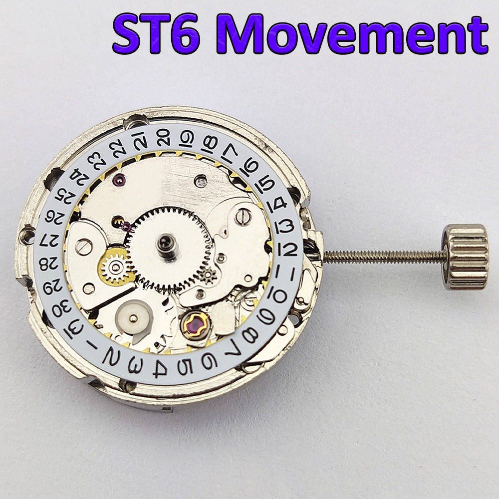 Perpetual Calendar Watch - Mouvement Seagull ST6 de haute qualité,
