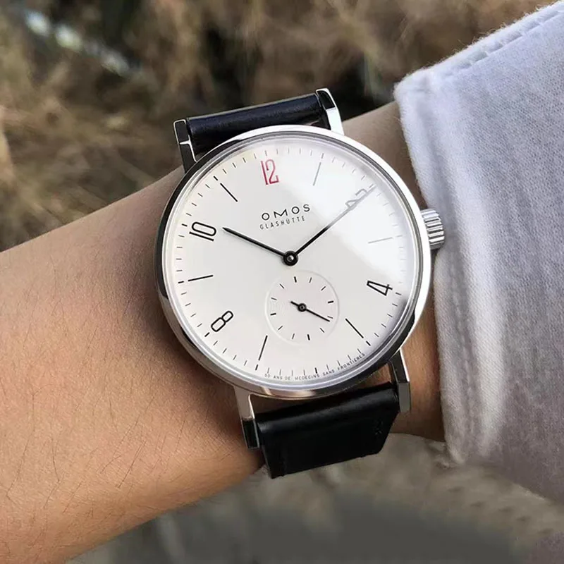 Guilloché Dial Watch - Montre mécanique automatique pour hommes de