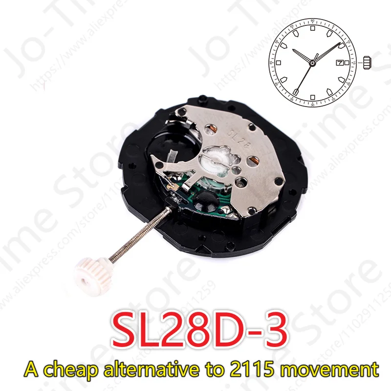 Perpetual Calendar Watch - Sunon SL28-3 Mouvement à quartz Calendrier