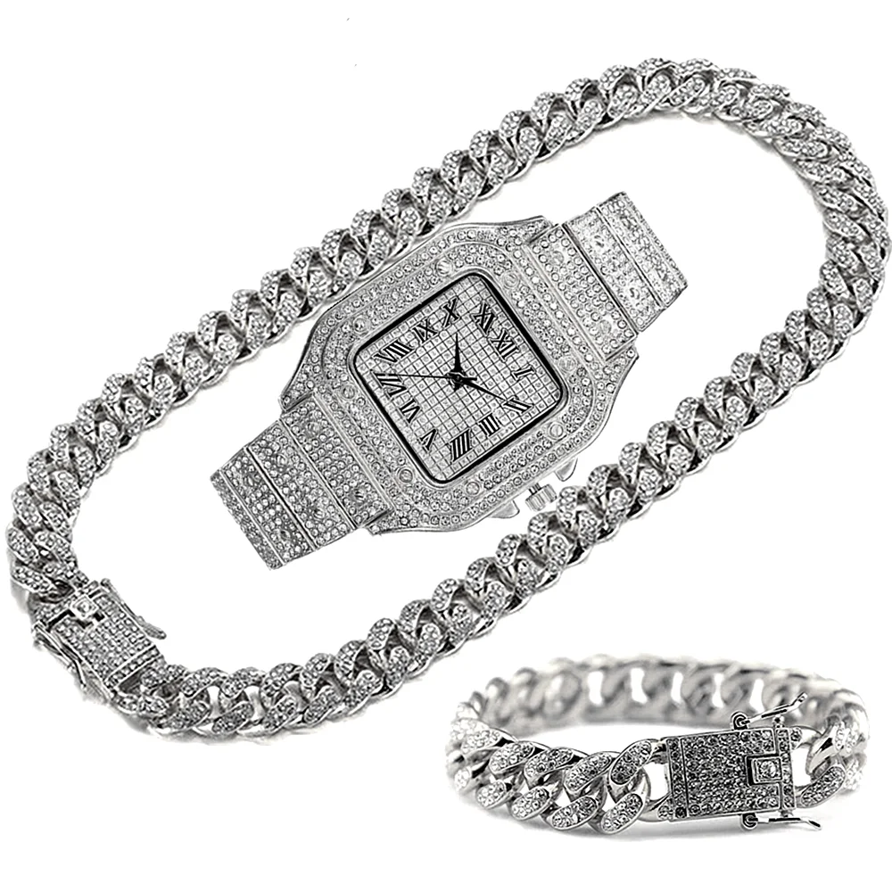 Luxury Watch Miami - Chaîne glacée de luxe pour hommes