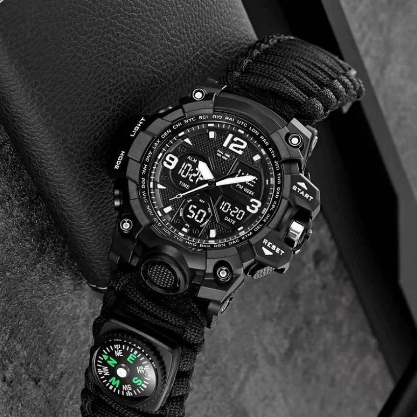 Compass Watch Luxury - Montre militaire de luxe pour hommes,