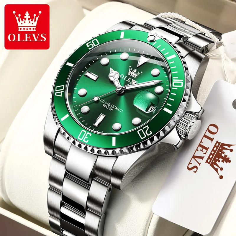 Luxury Watch Affordable - OLEVS montre à Quartz originale pour