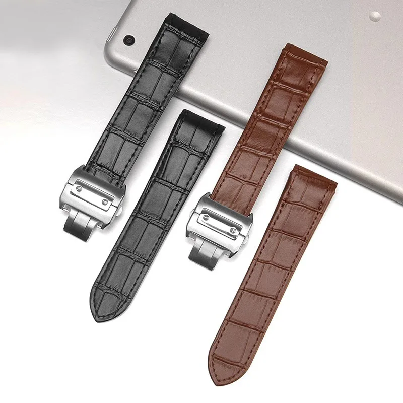 Bracelet de montre en cuir vér - Luxury Watch Engraving avis et prix