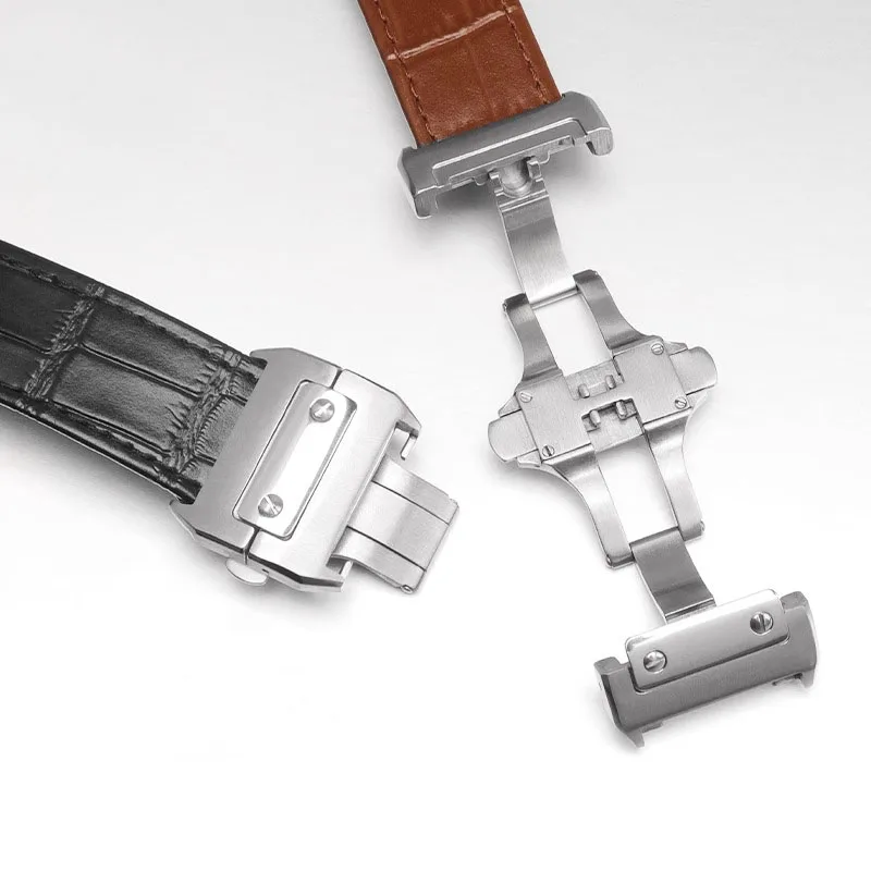 Bracelet de montre en cuir vér - Luxury Watch Engraving avis et prix