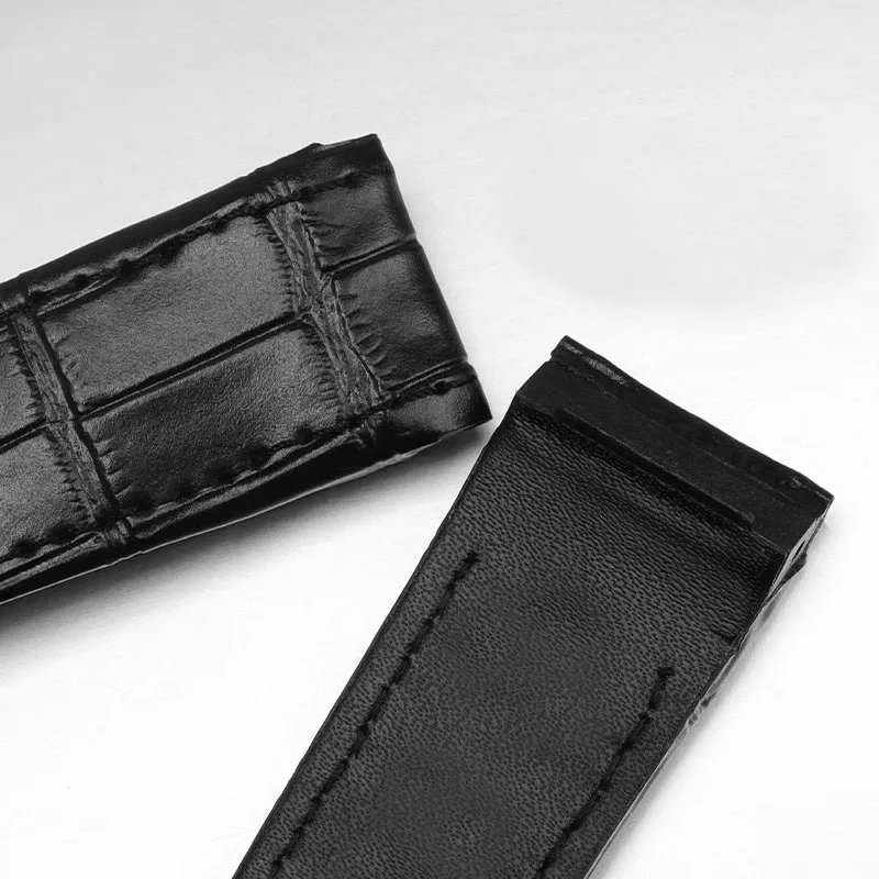Bracelet de montre en cuir vér - Luxury Watch Engraving avis et prix