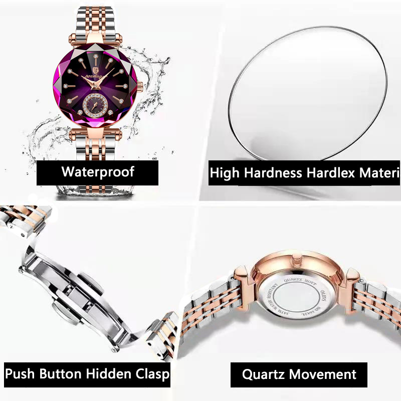 POEDAGAR marque de luxe dames  - Luxury Watch Female avis et prix