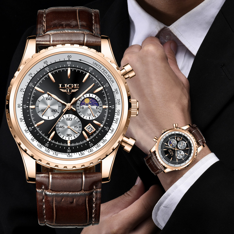 Nouvelle mode hommes montres L - Compass Watch Luxury avis et prix