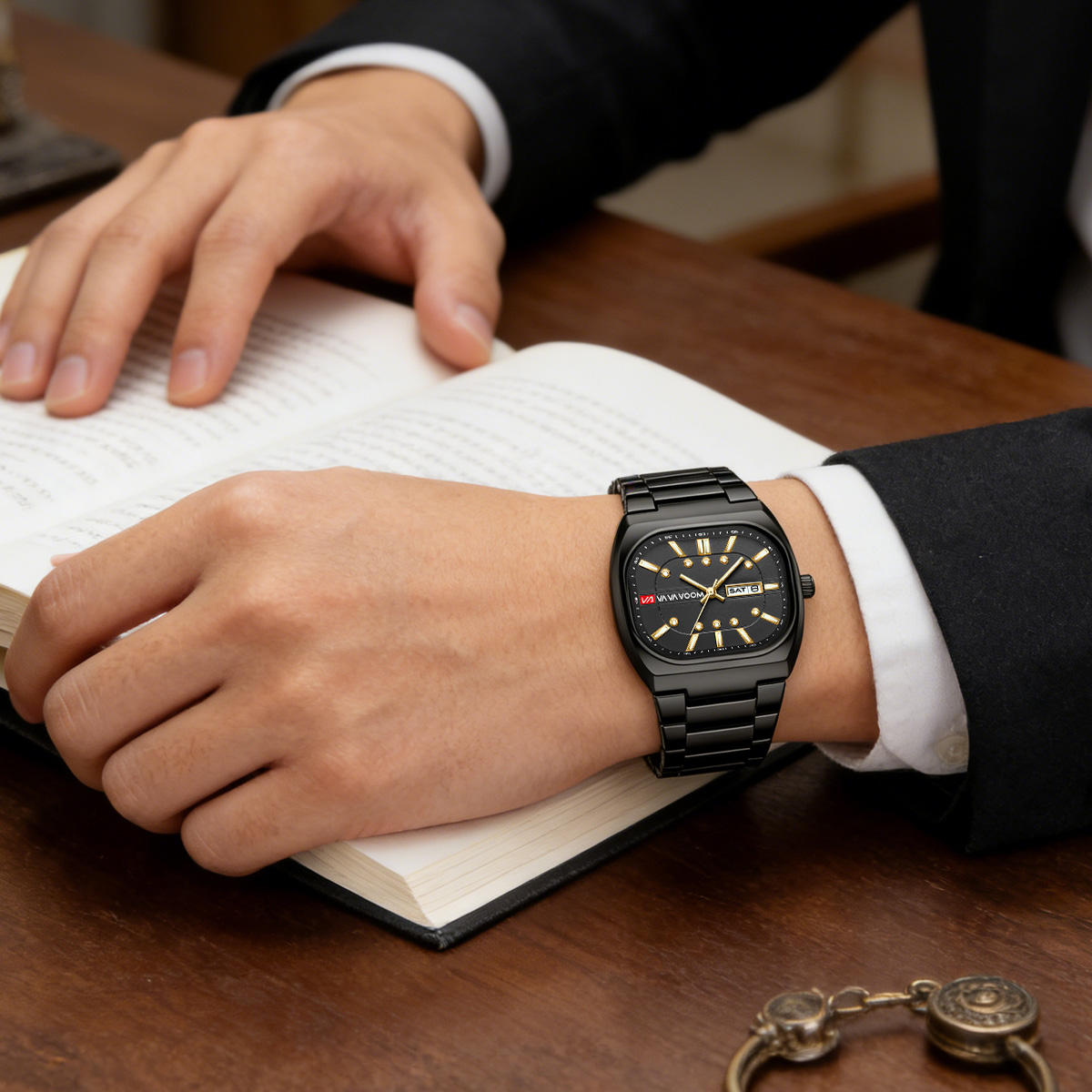 Montre à quartz pour hommes, n - Perpetual Calendar Watch avis et prix