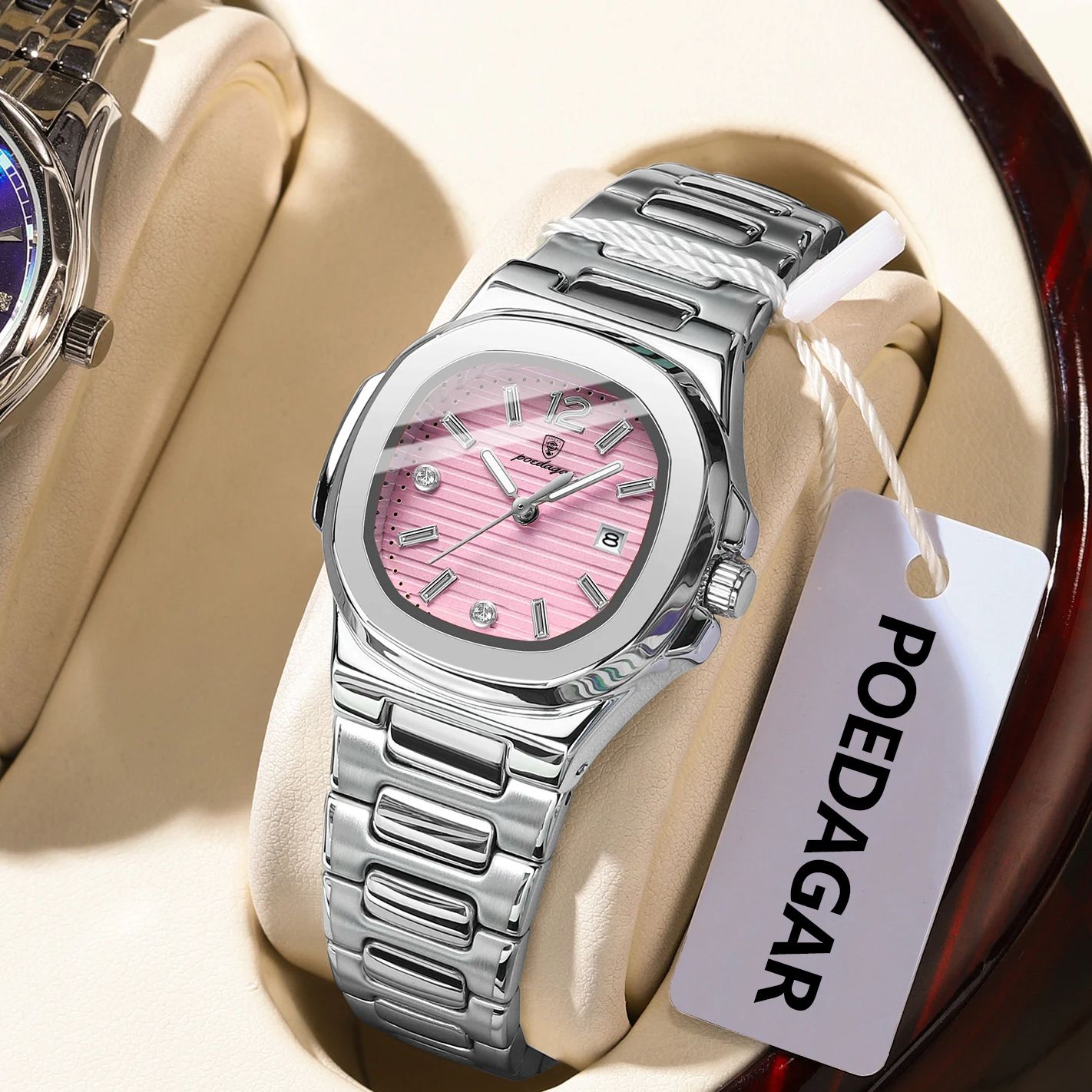POEDAGAR carré mode femme mont - Luxury Watch Female avis et prix
