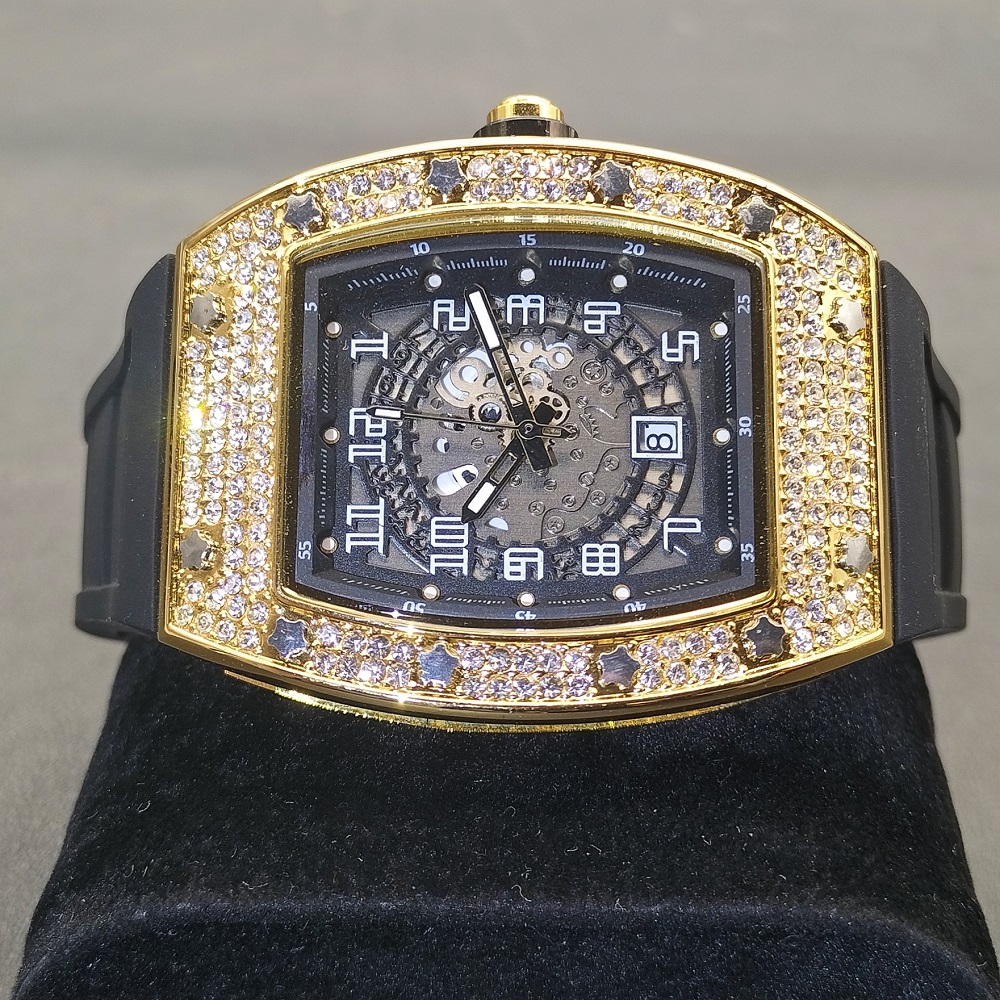 MISSFOX nouveaux hommes montre - Luxury Watch With Rubber Strap avis et prix