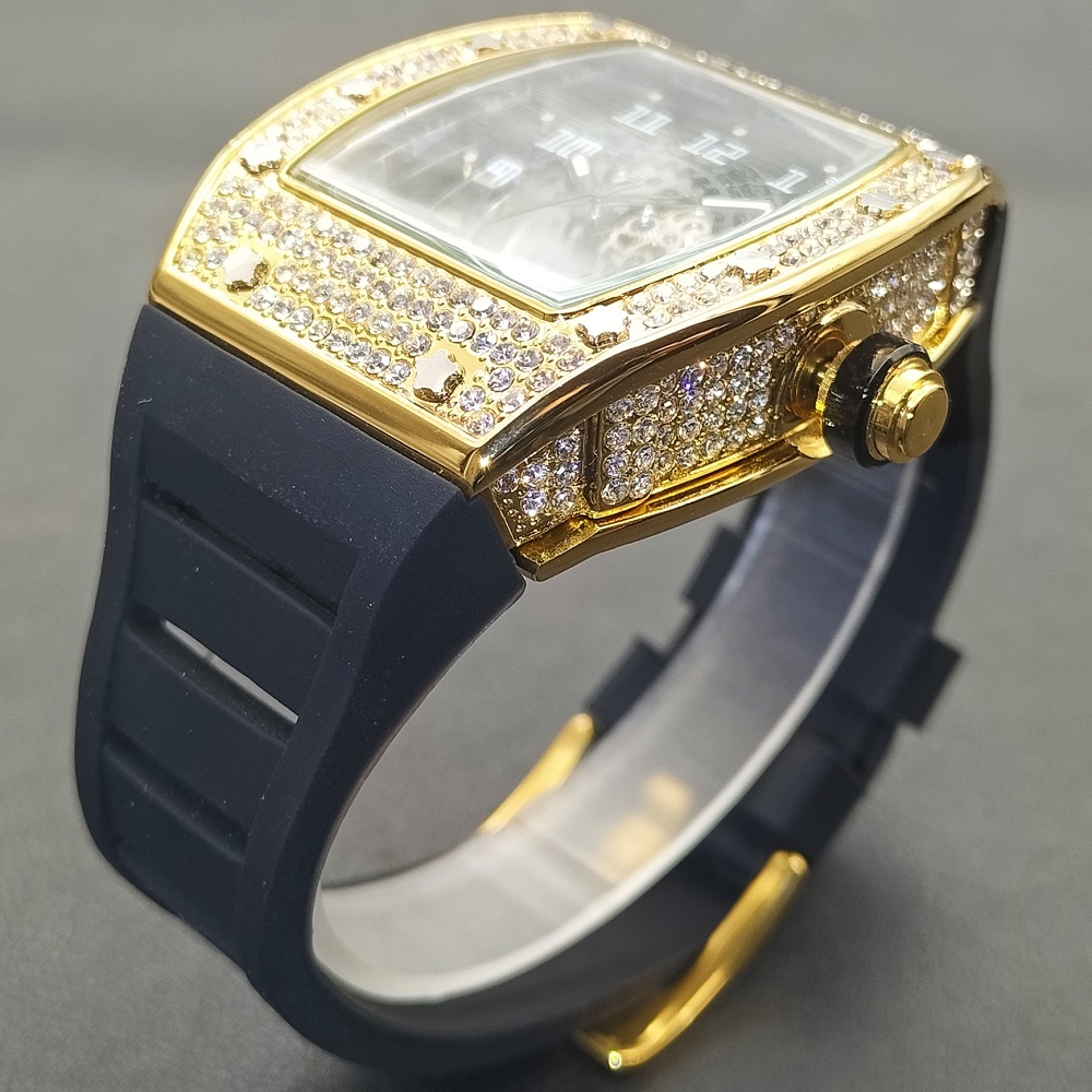 MISSFOX nouveaux hommes montre - Luxury Watch With Rubber Strap avis et prix