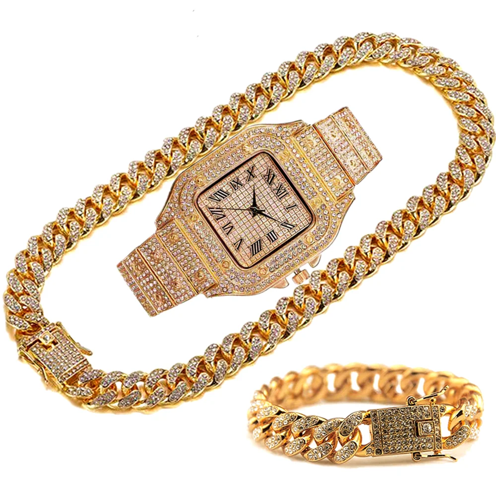 Chaîne glacée de luxe pour hom - Luxury Watch Miami avis et prix