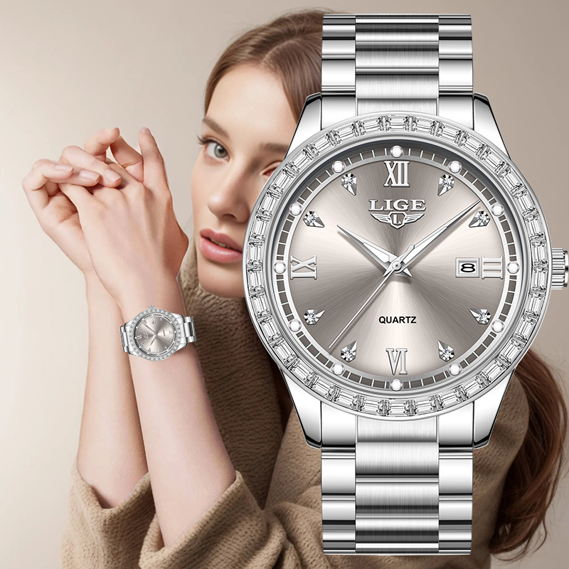 Montre-bracelet à quartz LIGE  - Best Luxury Quartz Watch avis et prix