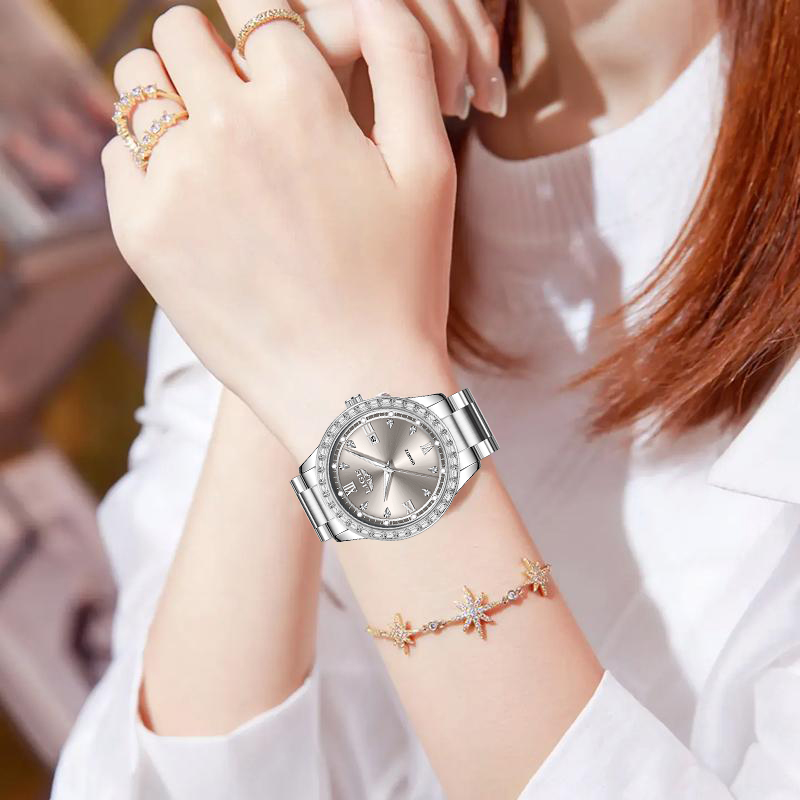 Montre-bracelet à quartz LIGE  - Best Luxury Quartz Watch avis et prix
