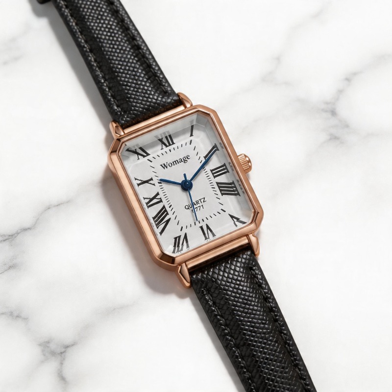 Montres à quartz rectangulaire - Luxury Watch Female avis et prix