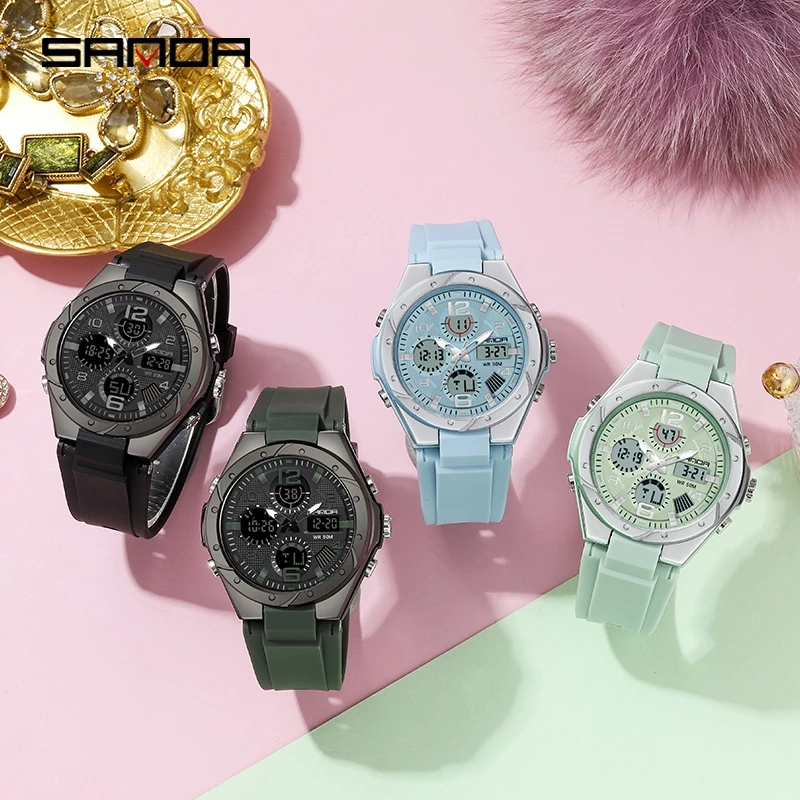 Montre SANDA rose pour femme,  - Perpetual Calendar Watch avis et prix