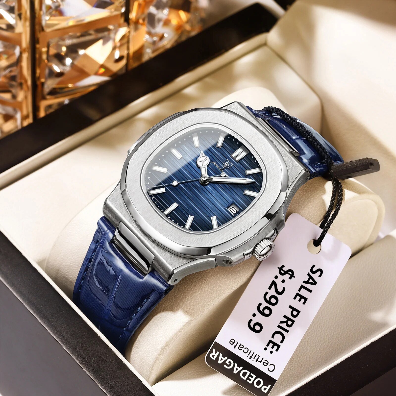 POEDAGAR haut de gamme carré h - Luxury Watch Audemars Piguet avis et prix