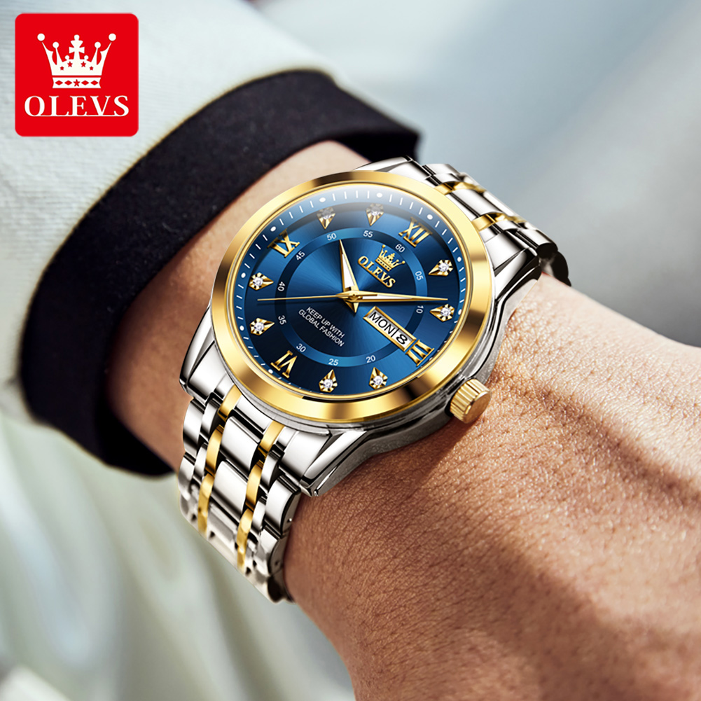 OLEVS marque mode hommes montr - Luxury Watch For Men avis et prix