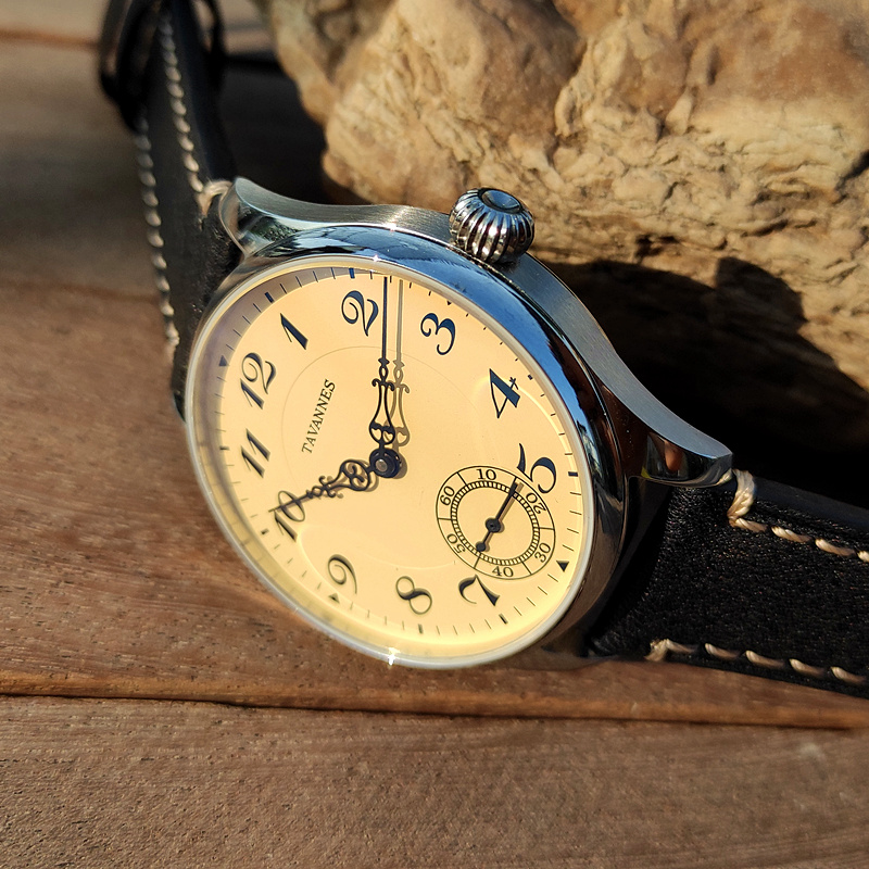 Montre mécanique manuelle pour - Guilloché Dial Watch avis et prix