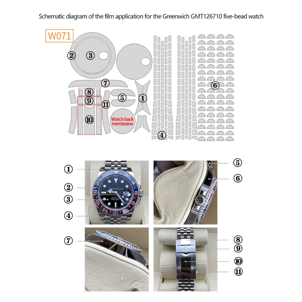 Film de protection pour Rolex  - Luxury Watch Gold avis et prix