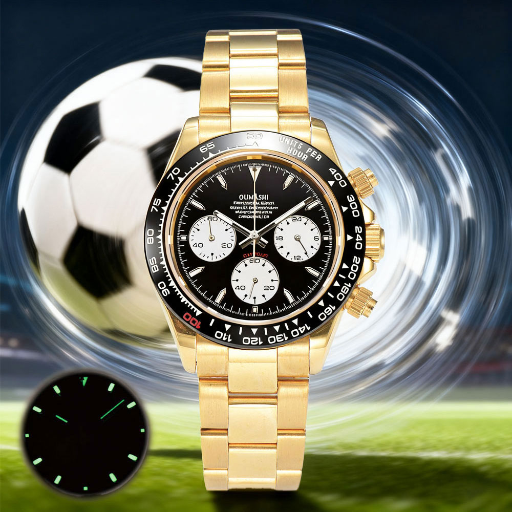 Montre pour hommes personnalis - Luxury Watch Gold avis et prix