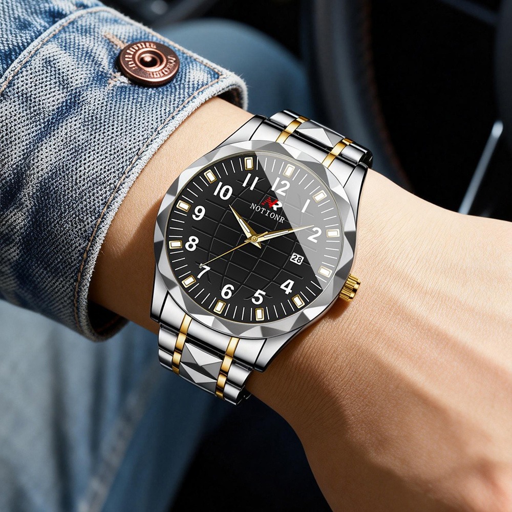 Montre à quartz en acier inoxy - Luxury Watch For Men avis et prix