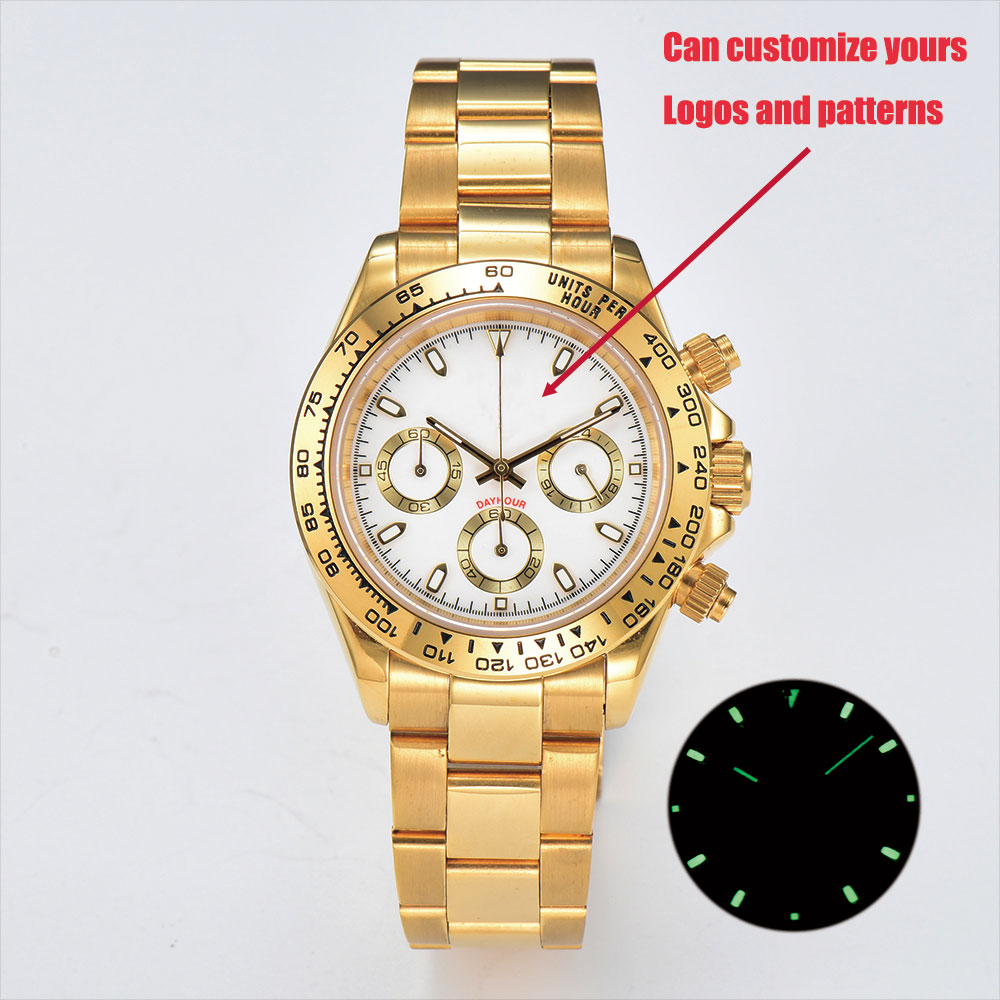 Montre pour hommes en or 39mm, - Luxury Watch Gold avis et prix