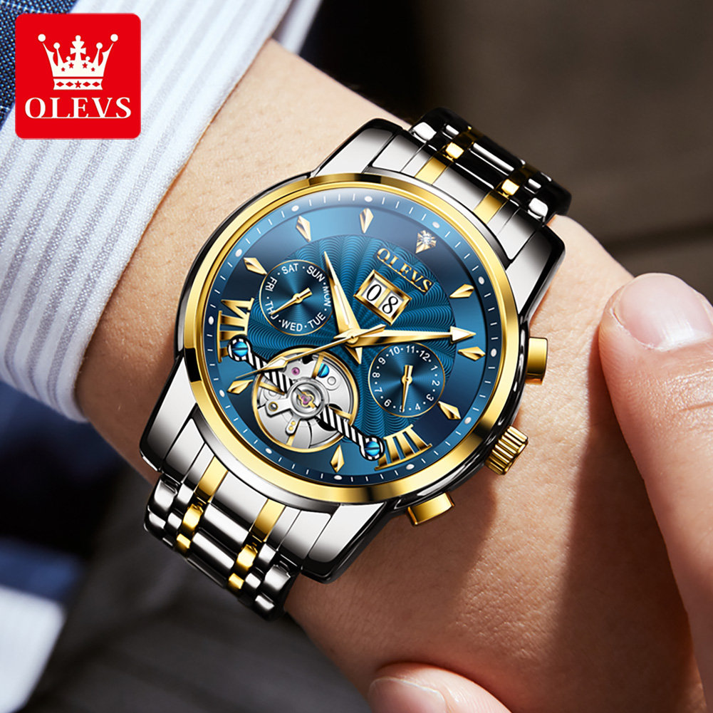 OLEVS hommes montres de luxe m - Luxury Watch For Men avis et prix